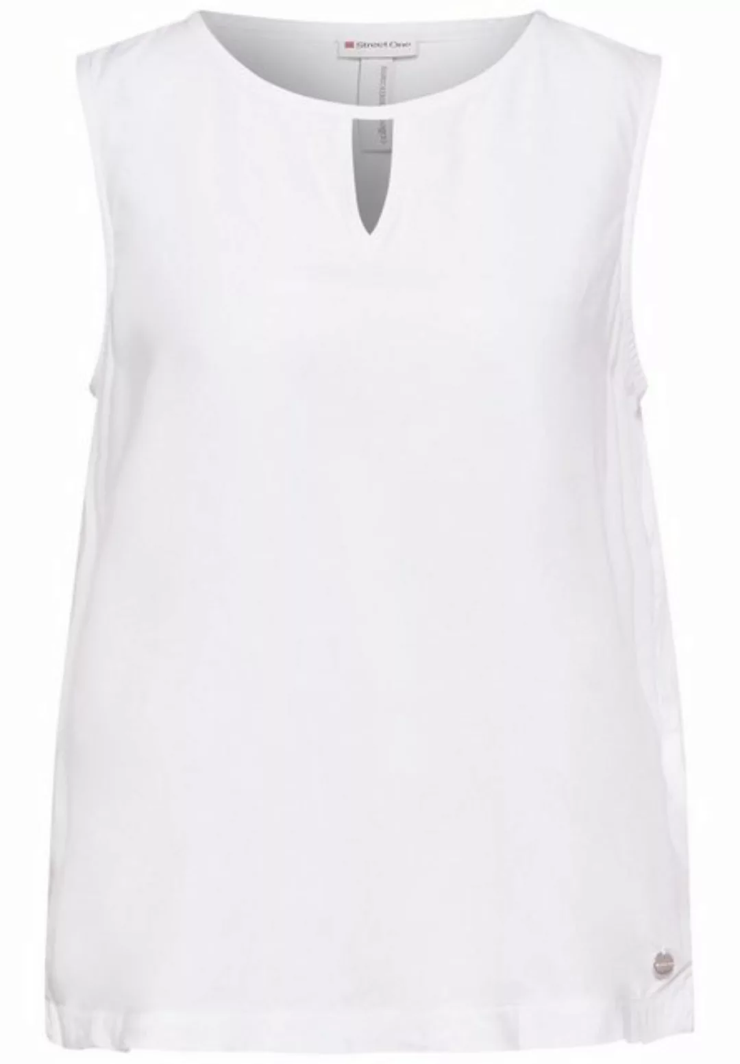 STREET ONE Blusentop Solid blousetop w teardrop günstig online kaufen