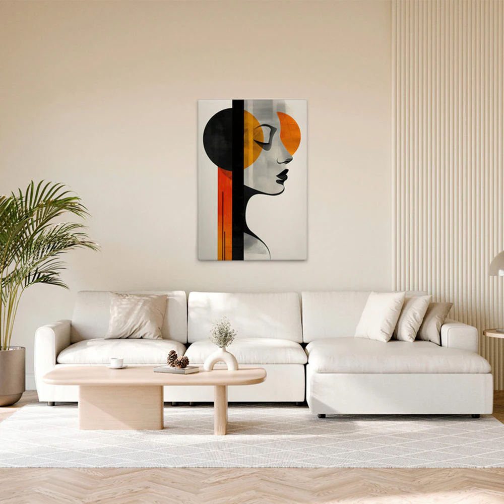 A.S. Création Leinwandbild "Metropolis Sun - Wandbild Creme Schwarz Keilrah günstig online kaufen