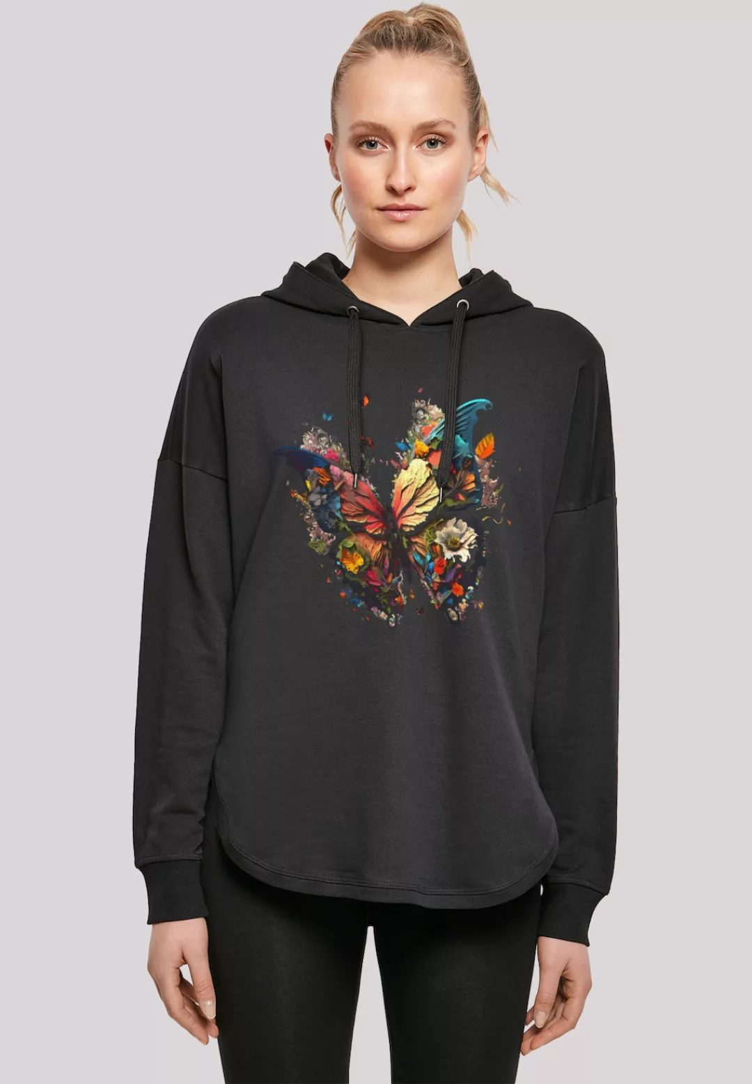 F4NT4STIC Kapuzenpullover "Schmetterling Bunt", Print günstig online kaufen