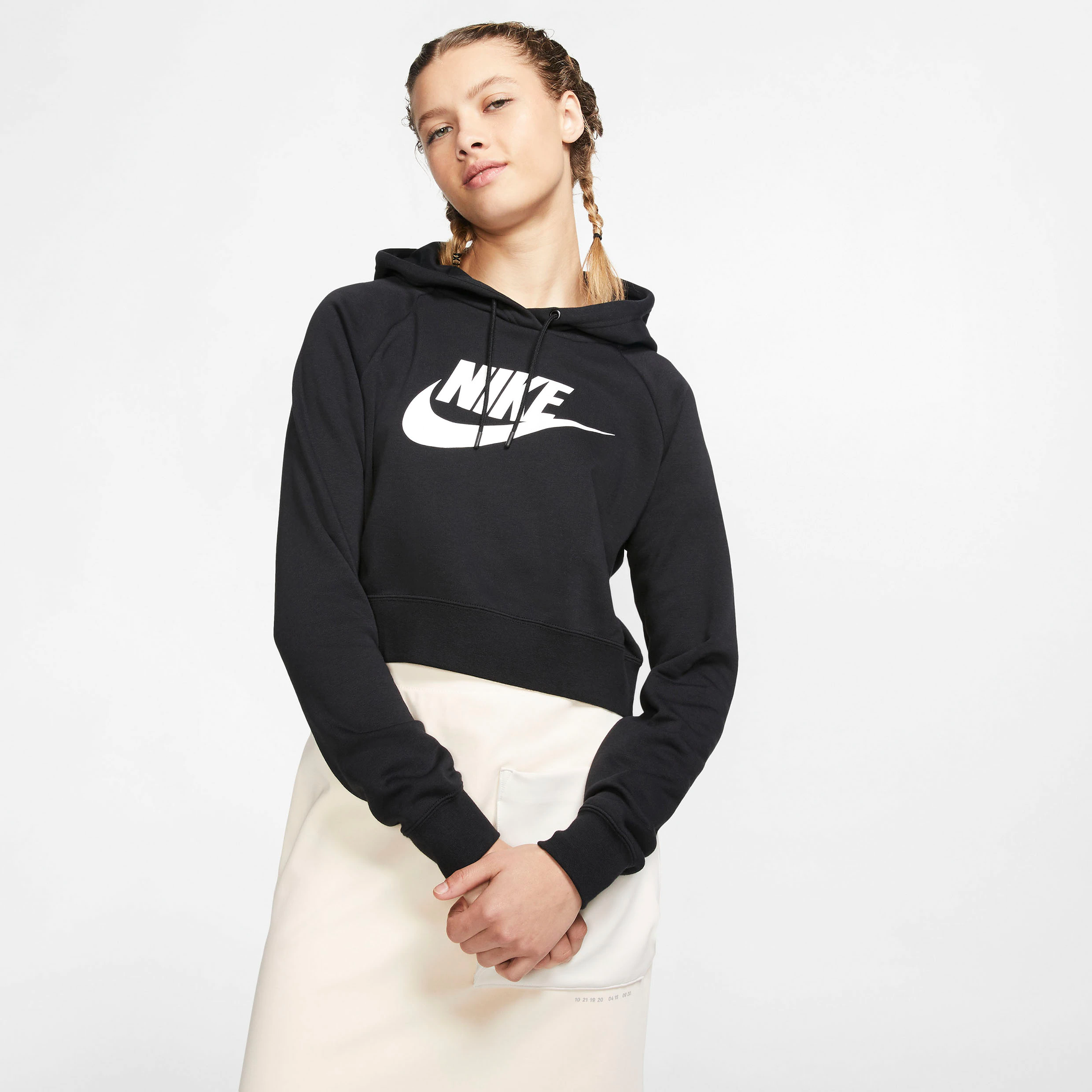Nike Sportswear Kapuzensweatshirt "ESSENTIAL WOMENS CROPPED HOODIE" günstig online kaufen