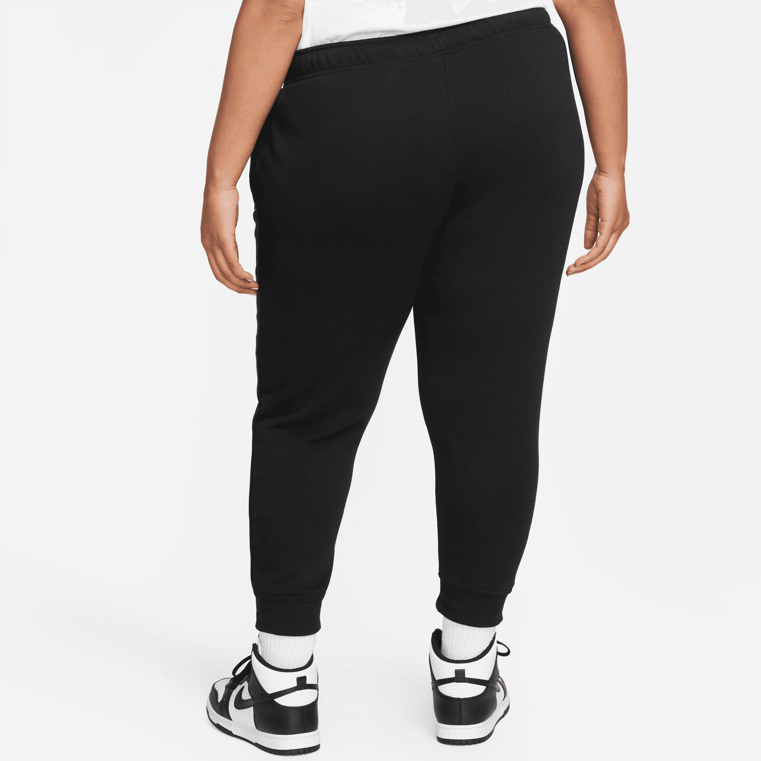 Nike Sportswear Jogginghose "Club Fleece Womens Mid-Rise Joggers (Plus Size günstig online kaufen