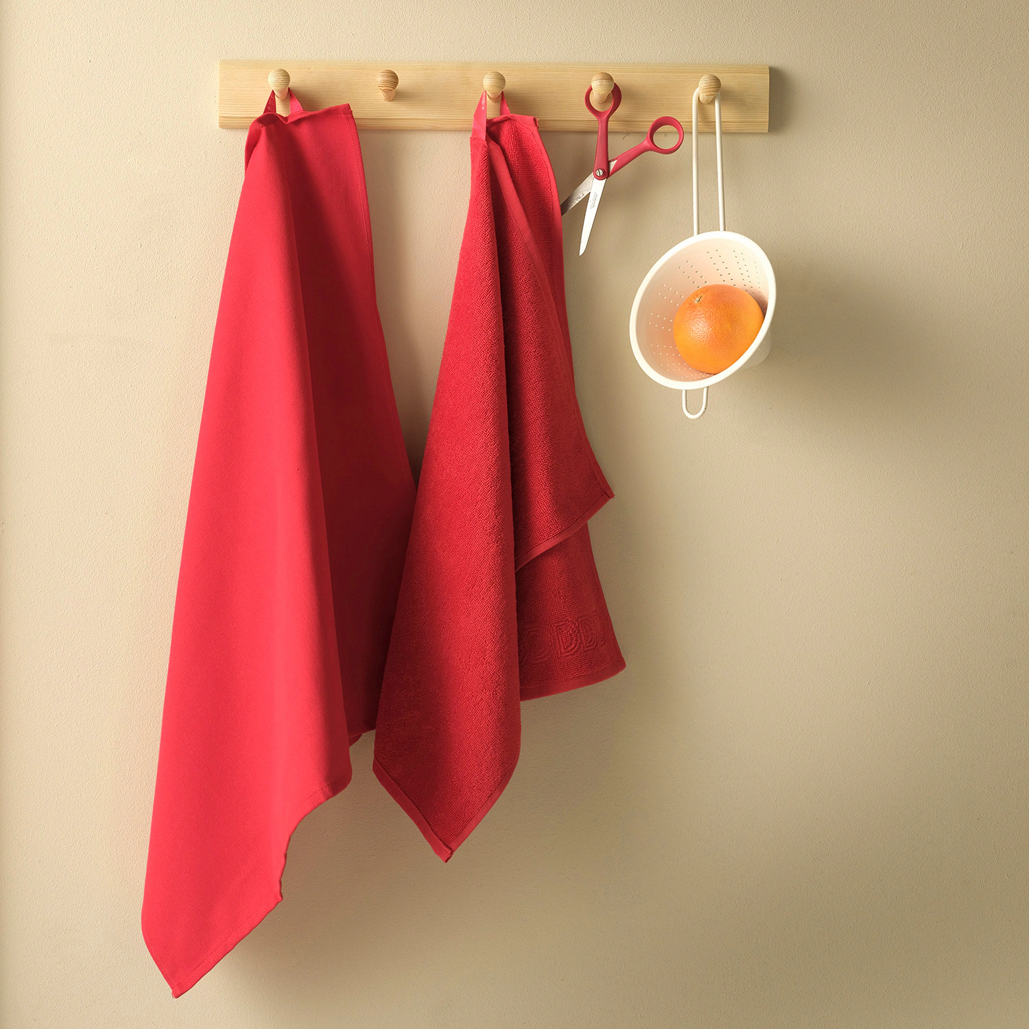 DDDDD Geschirrtuch »Logo aus 100% Baumwolle, 60x65 cm«, (Set, 6 tlg.), Jacq günstig online kaufen