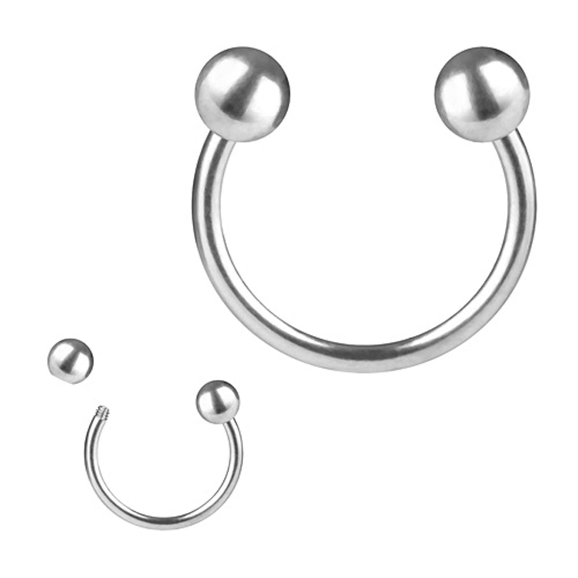 Taffstyle Nasenpiercing Piercing Edelstahl Brust Helix günstig online kaufen
