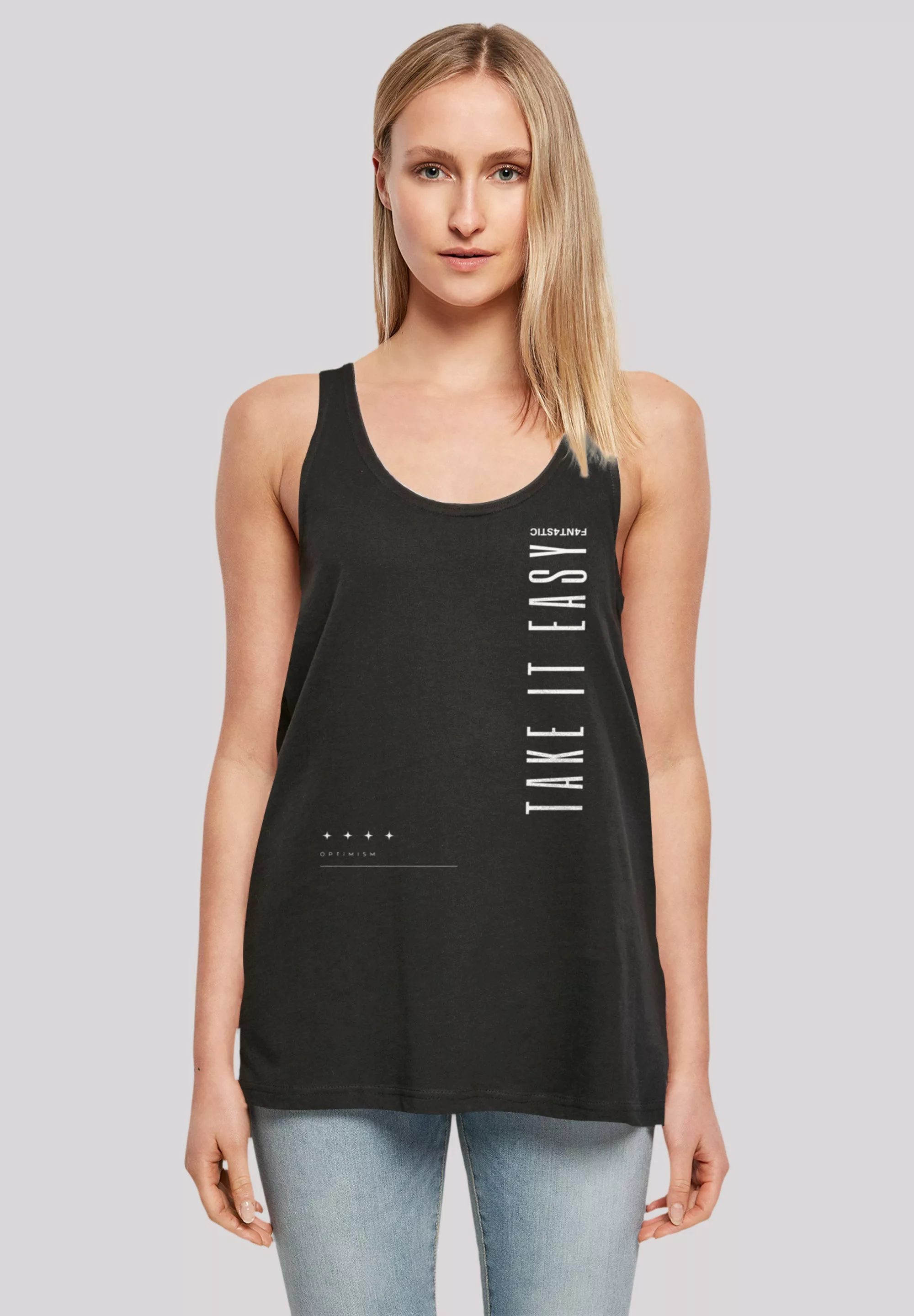 F4NT4STIC T-Shirt "Take It Easy Text", Print günstig online kaufen