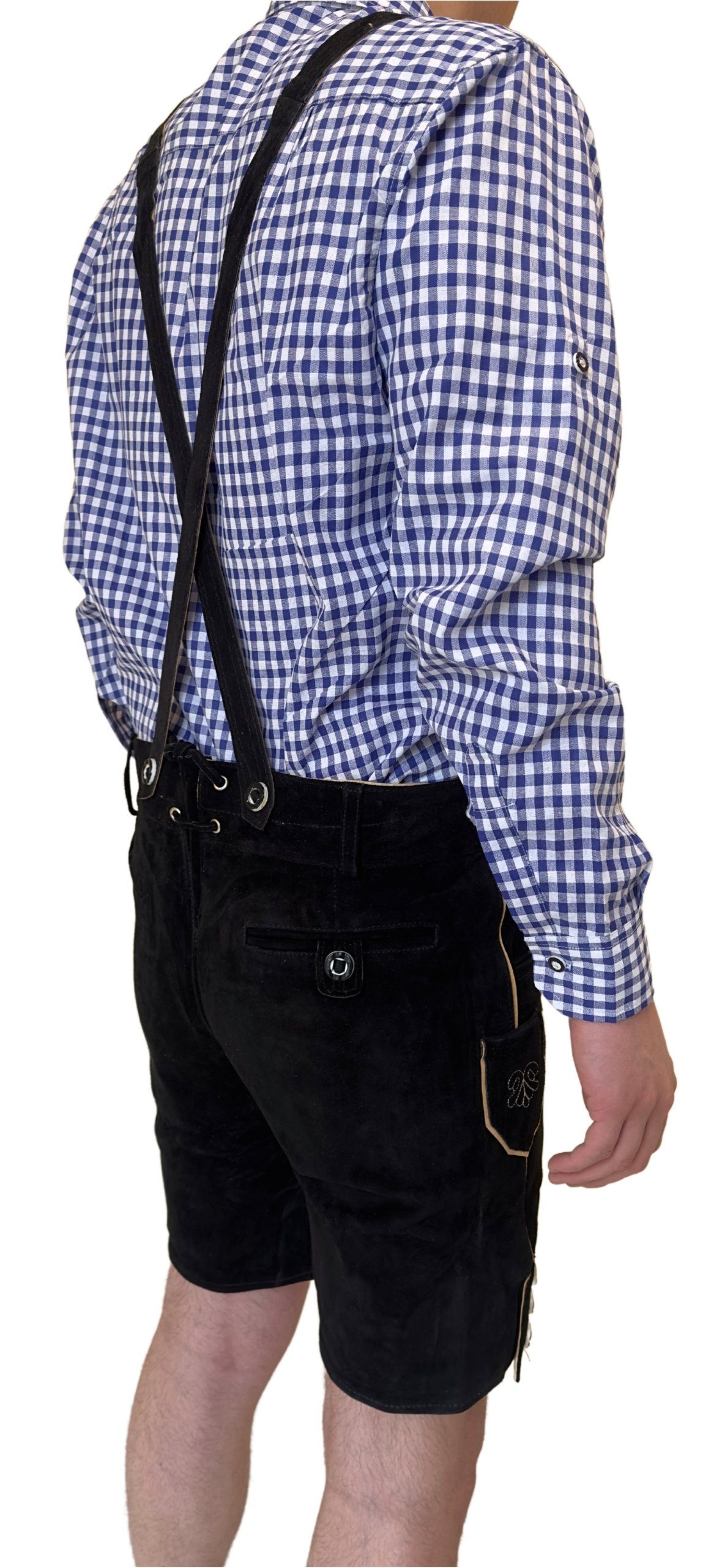 Dretaild Trachtenlederhose Herren Lederhose Tracht Kurz günstig online kaufen