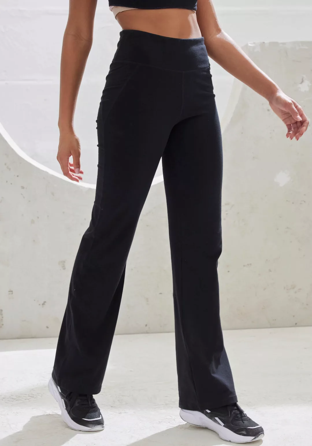 Vivance active Jazzpants "-Sporthose", mit breitem Bündchen günstig online kaufen