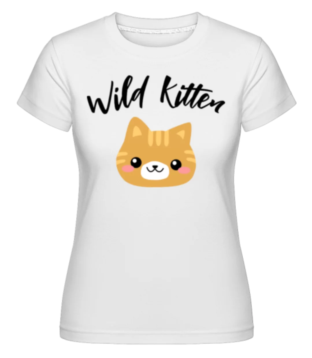 Wild Kitten · Shirtinator Frauen T-Shirt günstig online kaufen