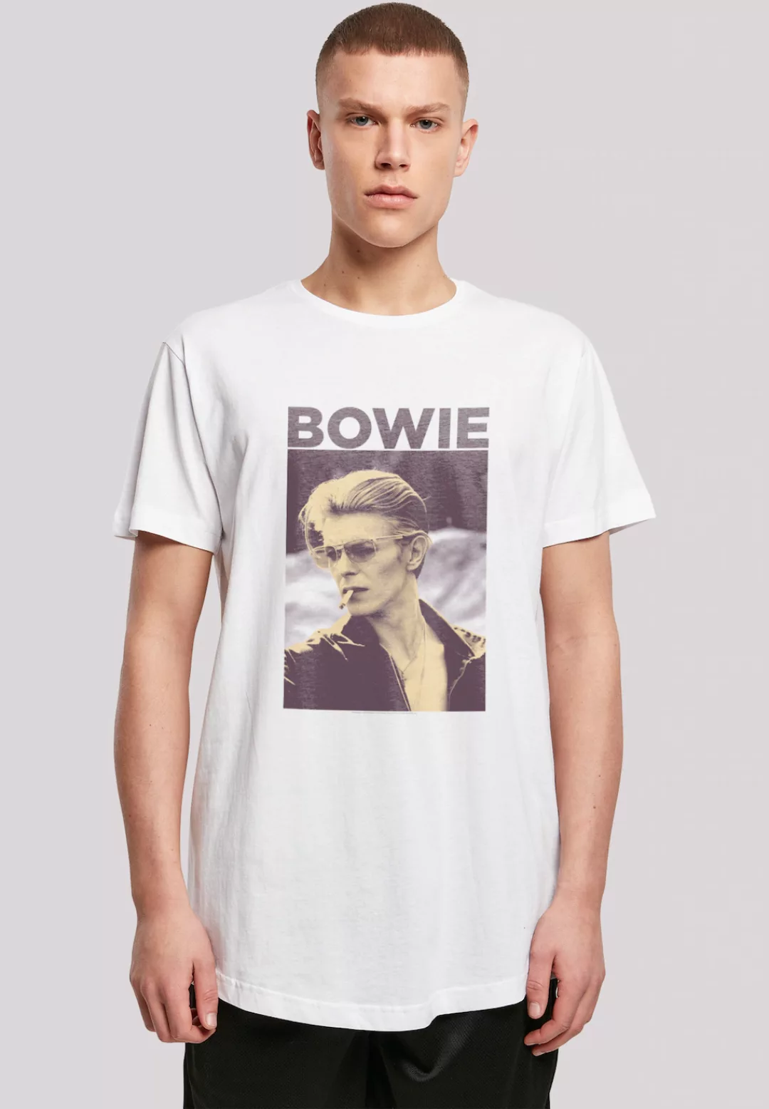 F4NT4STIC T-Shirt "David Bowie Smoking Photograph", Print günstig online kaufen