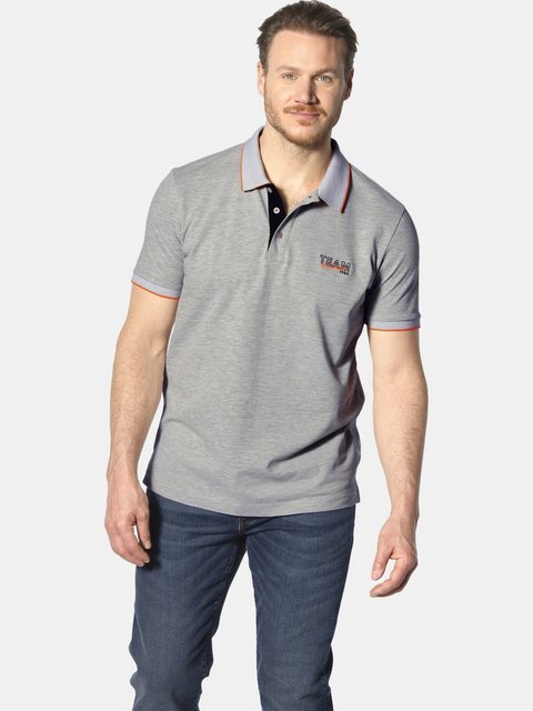 Jan Vanderstorm Poloshirt HARALDFRED mit seitlich Schlitzen günstig online kaufen