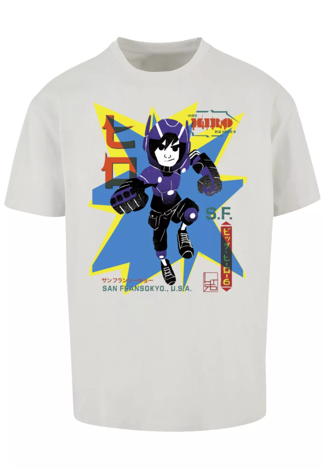 F4NT4STIC T-Shirt "Big Hero 6 Hiro Manga", Premium Qualität günstig online kaufen