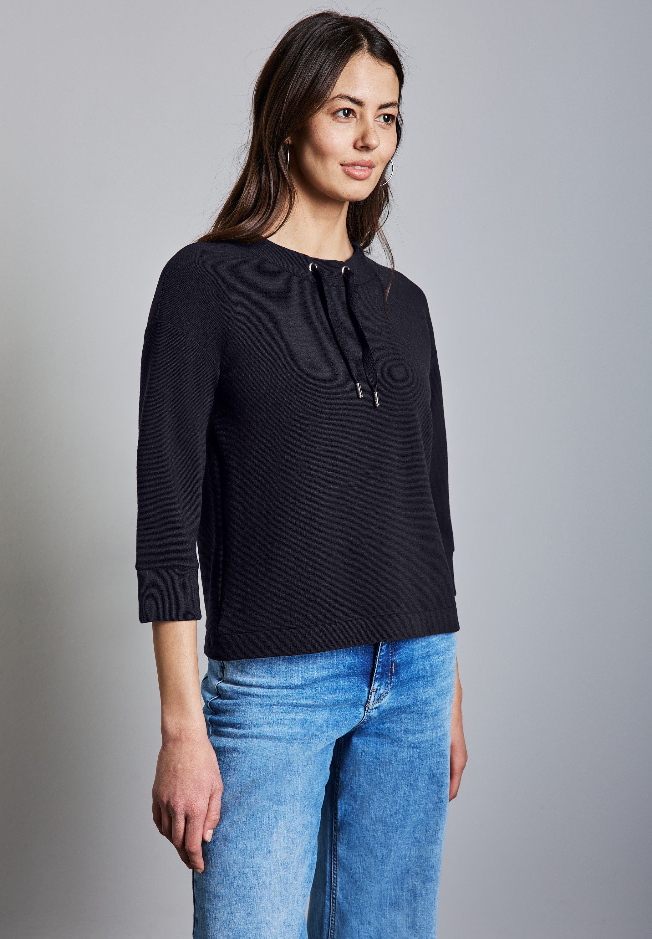 STREET ONE 3/4-Arm-Shirt mit 3/4 Ärmeln günstig online kaufen