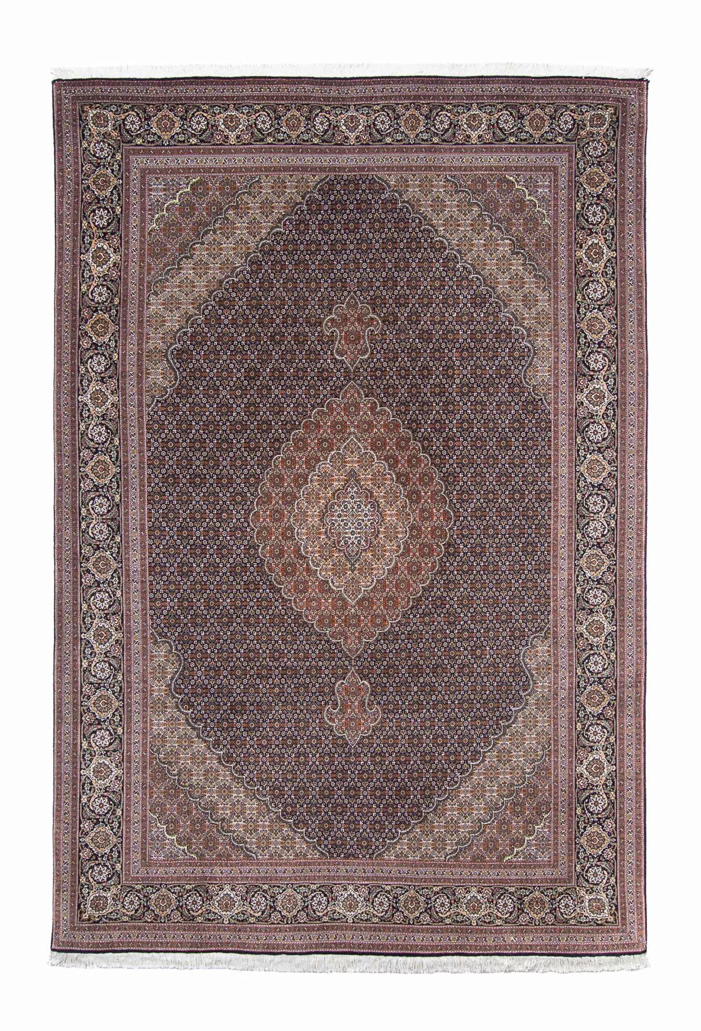 morgenland Orientteppich »Perser - Täbriz - 298 x 198 cm - dunkelblau«, rec günstig online kaufen