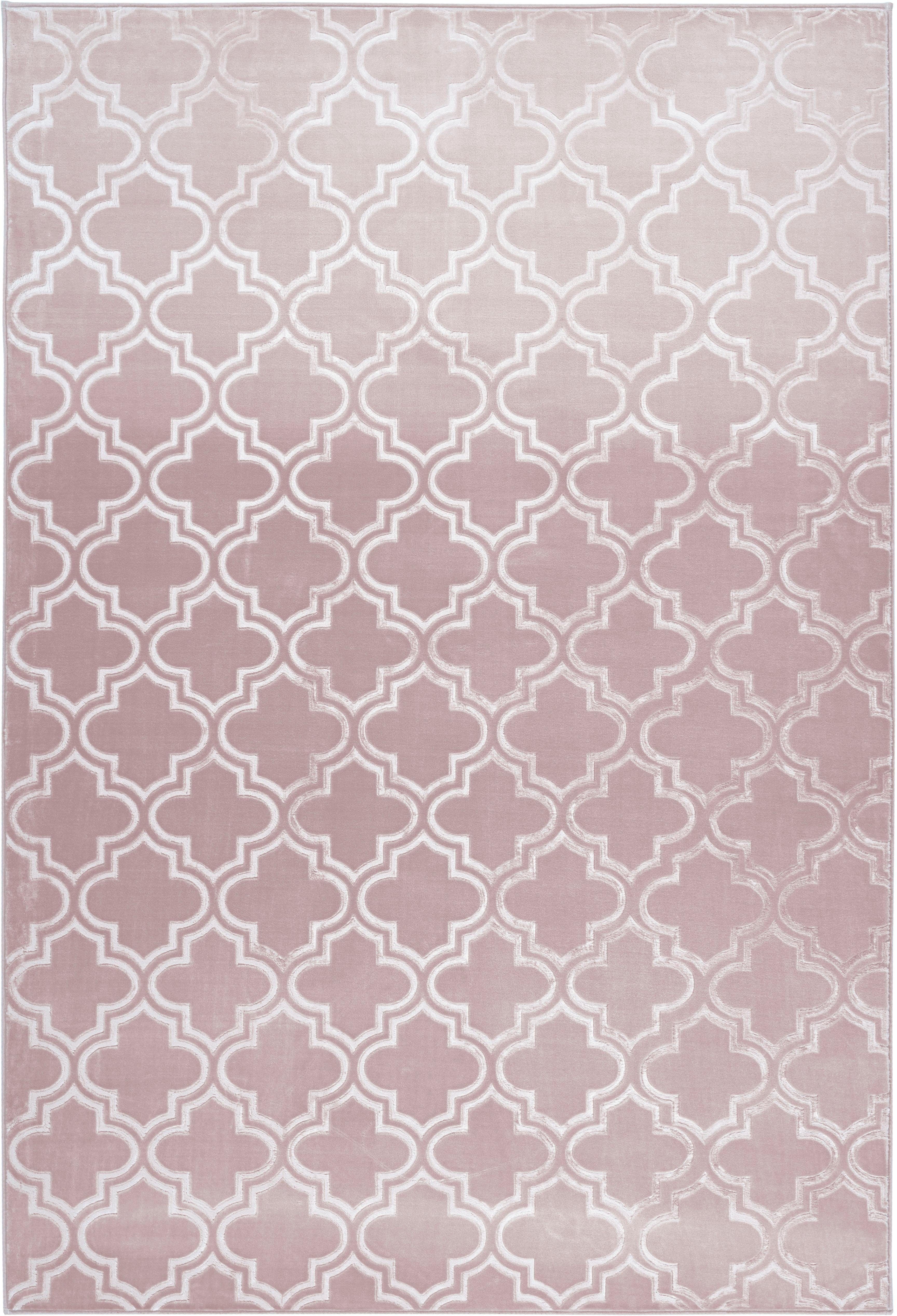 my home Teppich »Triana«, rechteckig, 7 mm Höhe, 3D-Design, geometrisches & günstig online kaufen