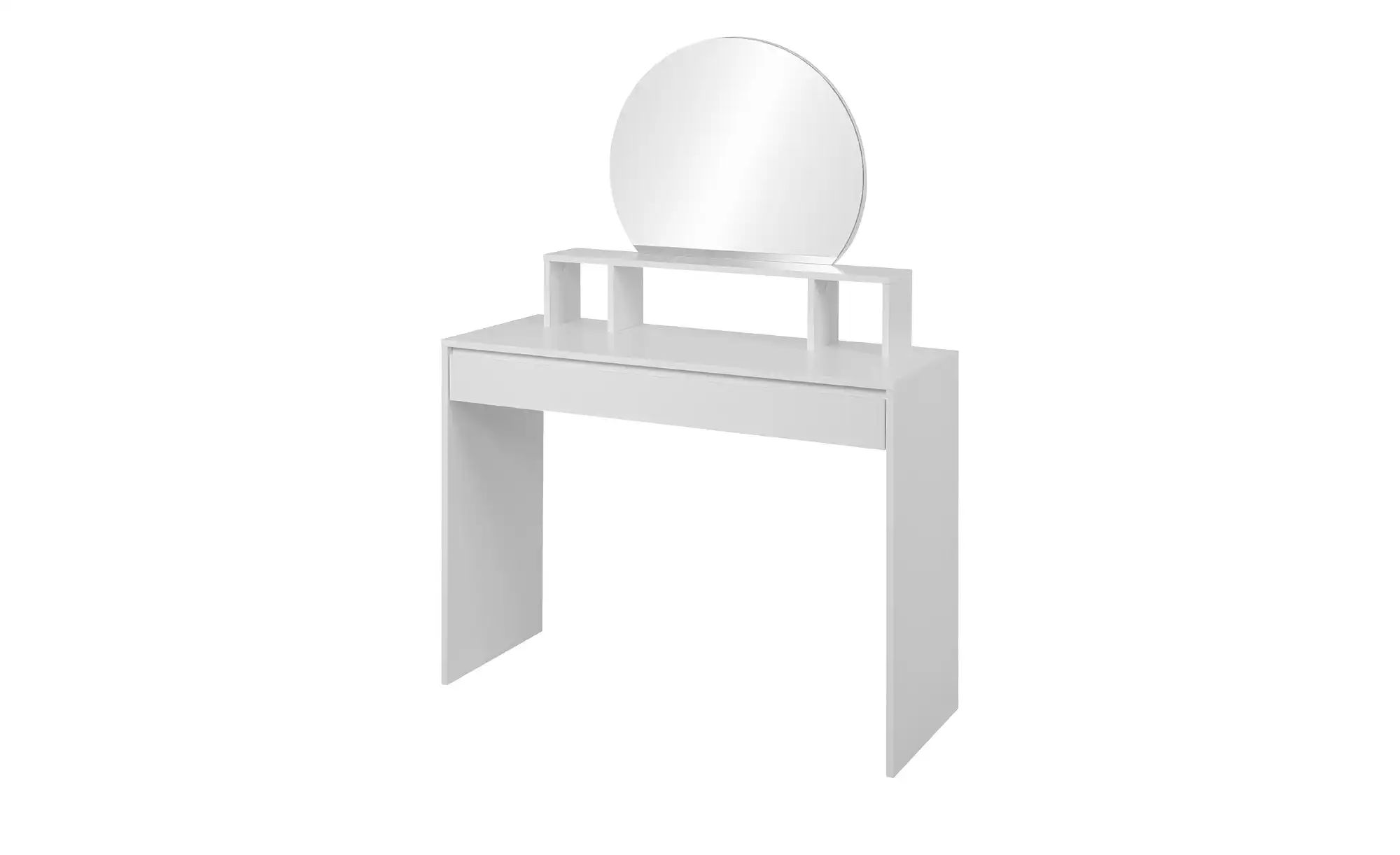 smart Schminktisch  BEN ¦ weiß ¦ Maße (cm): B: 100 H: 140 T: 40.0 Tische > günstig online kaufen