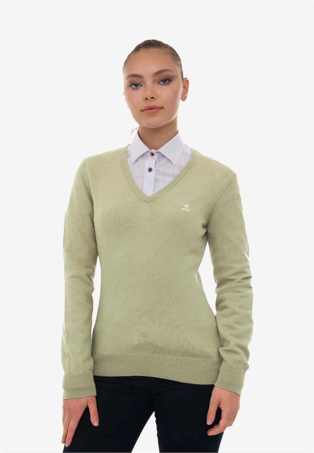 SIR RAYMOND TAILOR Strickpullover "Verty", (1 tlg.), mit klassischem V-Auss günstig online kaufen
