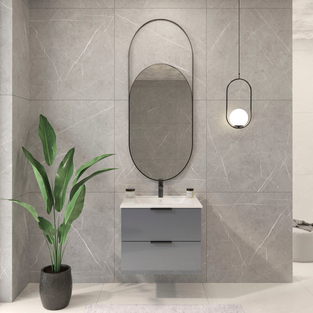 welltime Waschtisch "Athen Badezimmerschrank mit Softclose Funktion WC Bad günstig online kaufen