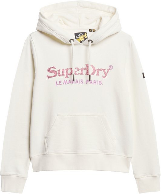 Superdry Kapuzensweatshirt METALLIC VENUE HOODIE günstig online kaufen