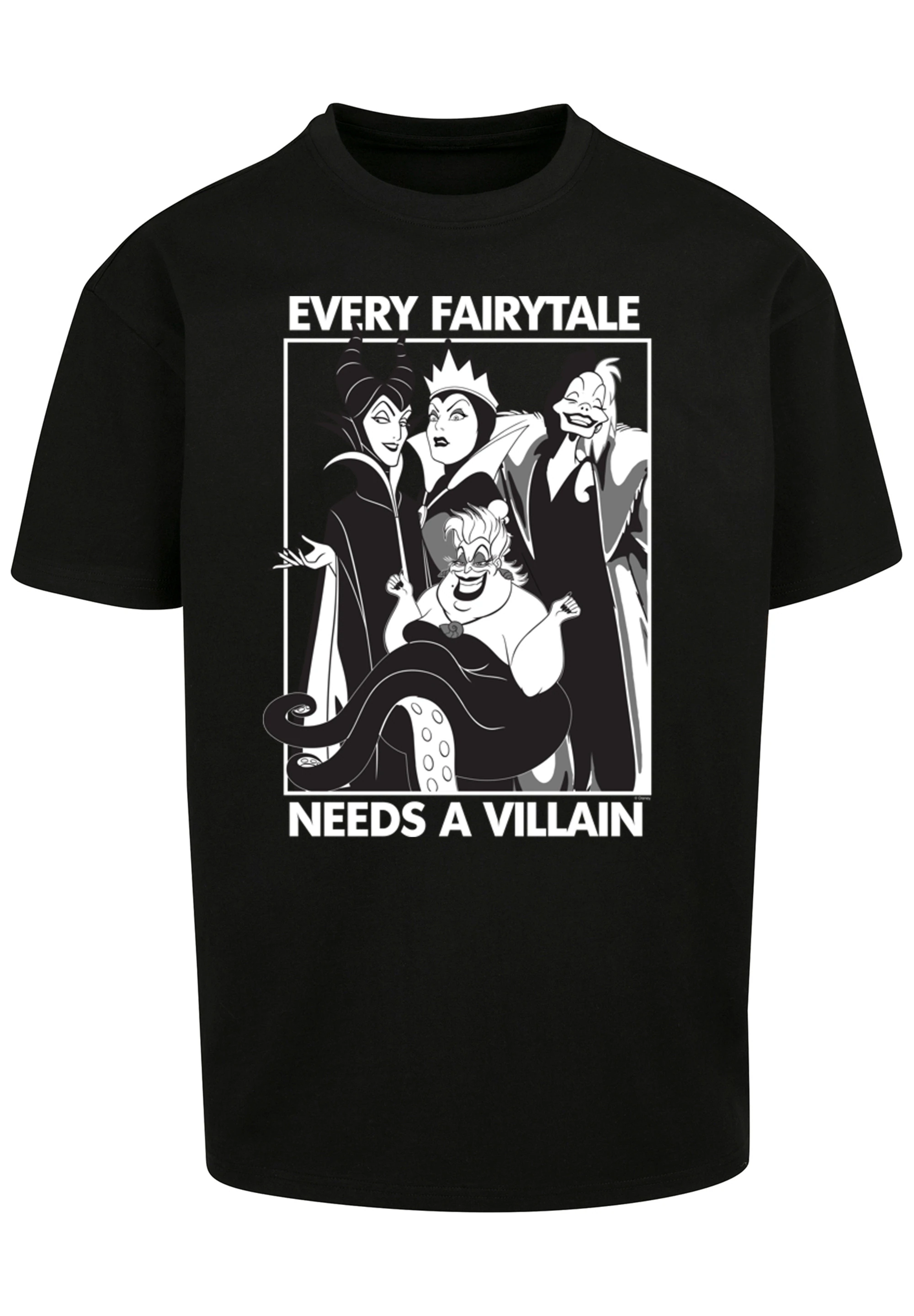 F4NT4STIC T-Shirt "Jedes Märchen braucht einen Bösewicht", Print günstig online kaufen