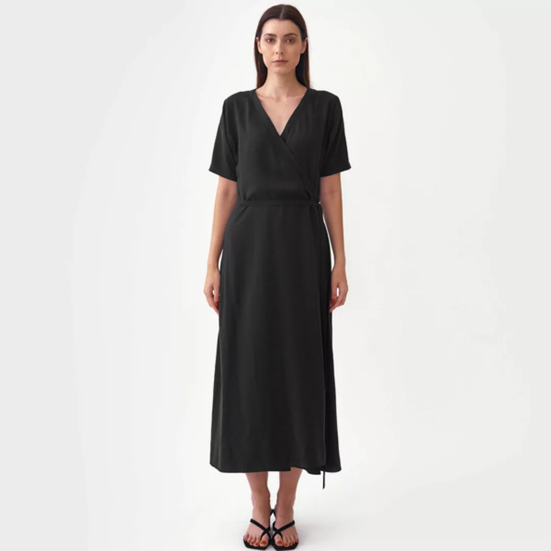 Tencel Wickel Kleid günstig online kaufen