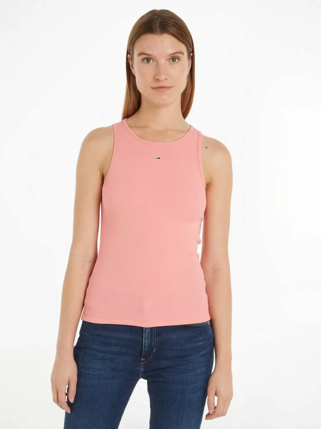 Tommy Jeans Tanktop TJW ESSENTIAL RIB TANK in Rippoptik günstig online kaufen