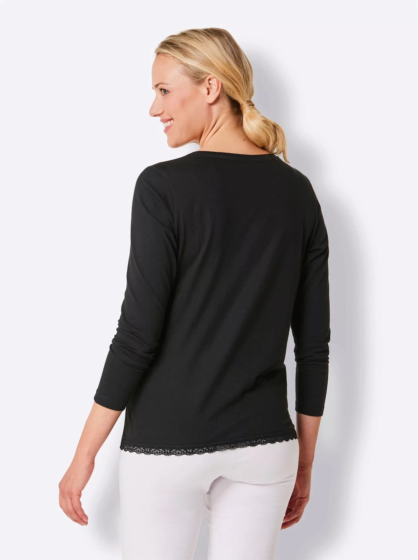 wäschepur Pyjamaoberteil "Schlafanzug-Shirt", (1 tlg.) günstig online kaufen