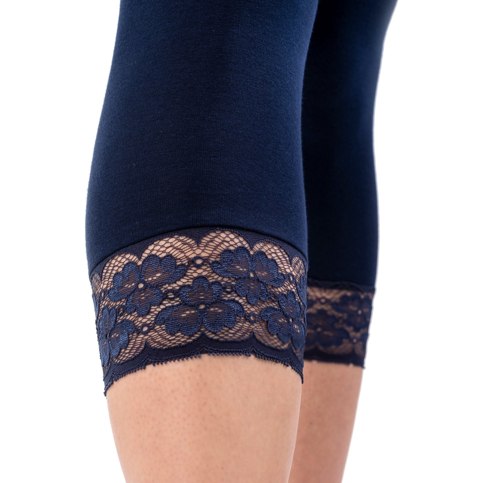 HERMKO Caprileggings 5722 Damen Capri-Leggings mit günstig online kaufen