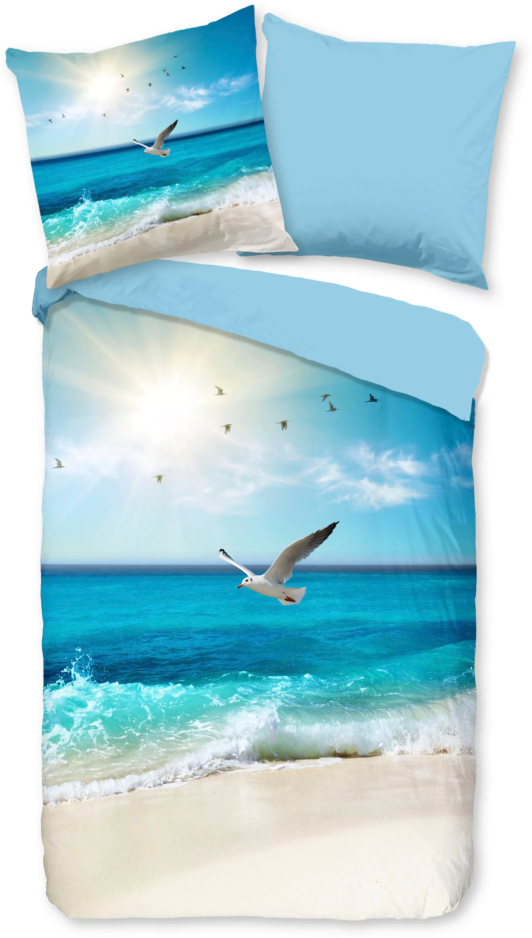 good morning Wendebettwäsche »Sealife«, 100% Baumwolle günstig online kaufen