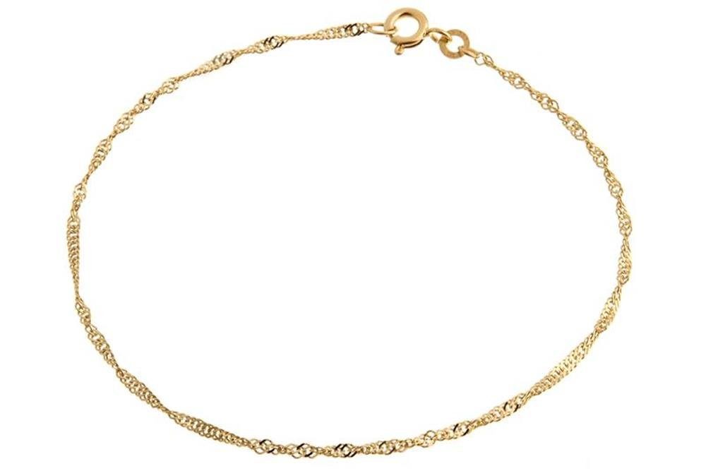 Silberkettenstore Goldarmband Singapurketten Armband 1,8mm - günstig online kaufen