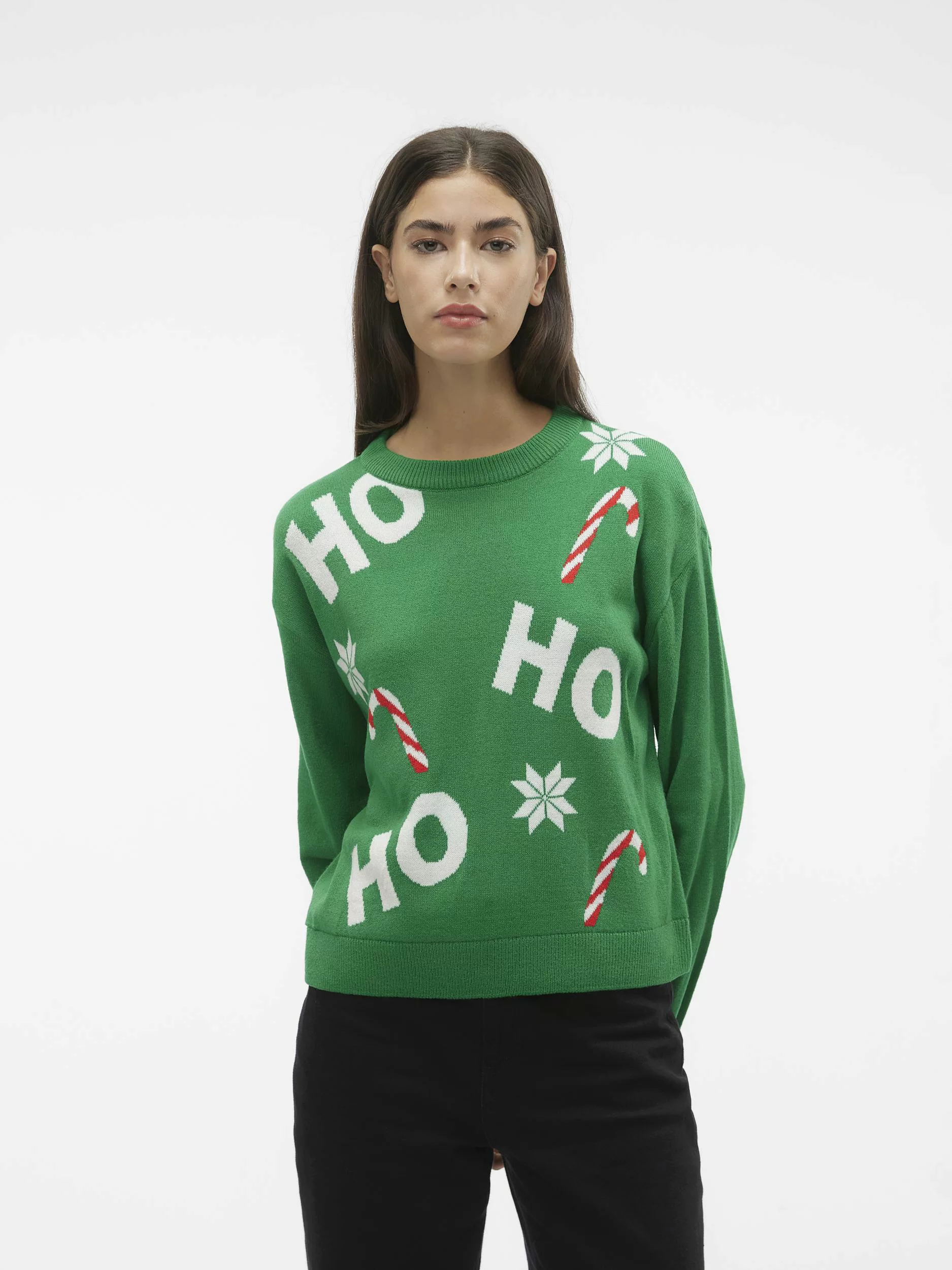 Vero Moda Weihnachtspullover "VMMIXEDXMAS LS O-NECK PULL. BOX XMAS" günstig online kaufen