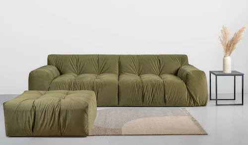 INOSIGN Polsterhocker "Calmara, weicher Lounge-Sitzkomfort", bodentief, Sam günstig online kaufen