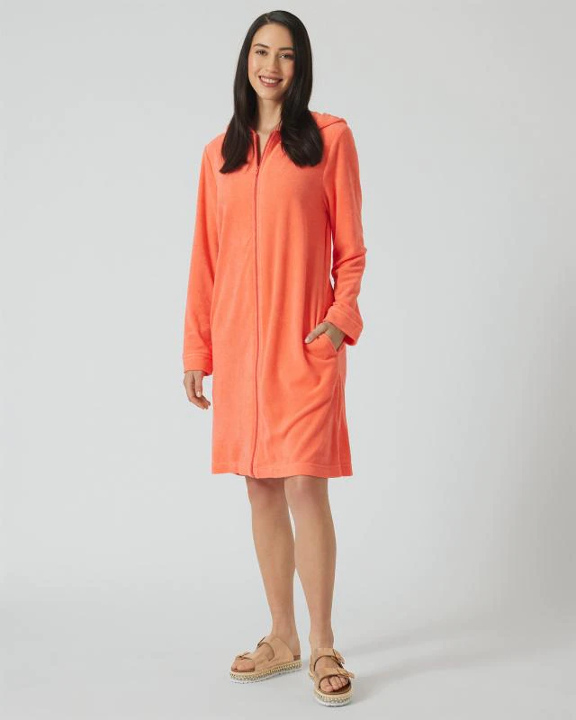 Pfeffinger Hauskleid mit Kapuze günstig online kaufen