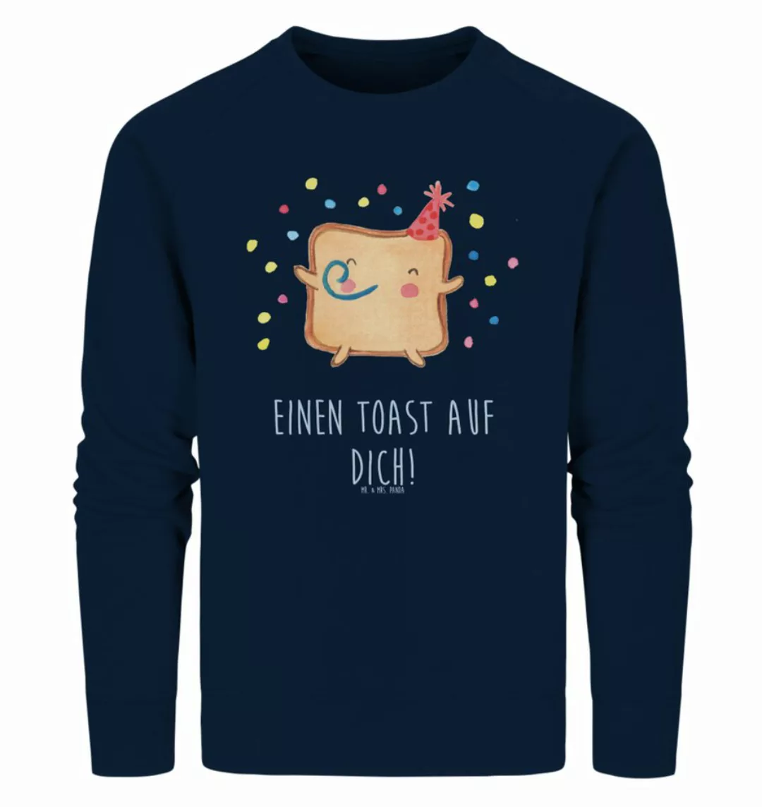 Mr. & Mrs. Panda Longpullover Größe L Toast Party - French Navy - Geschenk, günstig online kaufen