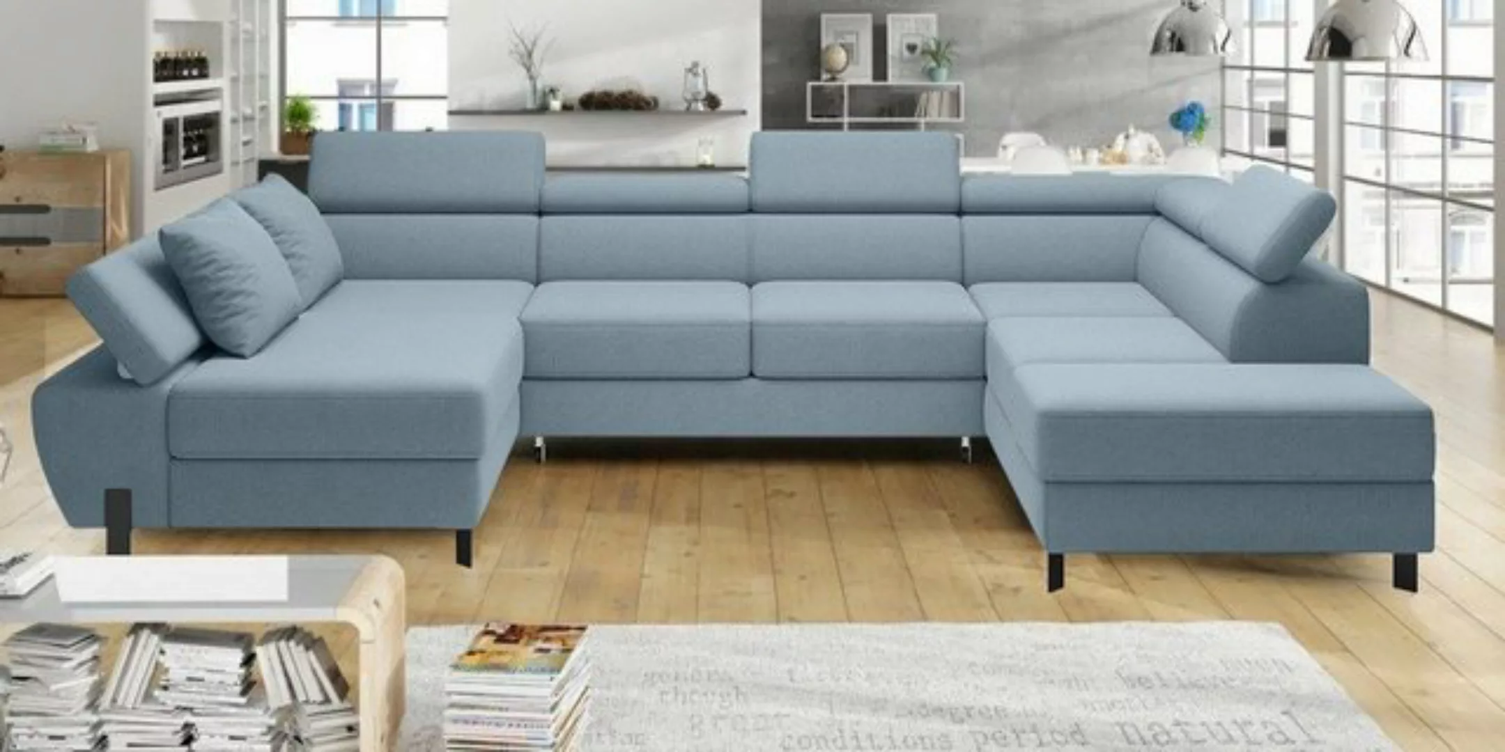 99rooms Wohnlandschaft Molinardi XL, Sofa, U-Form, Ottomane links oder rech günstig online kaufen