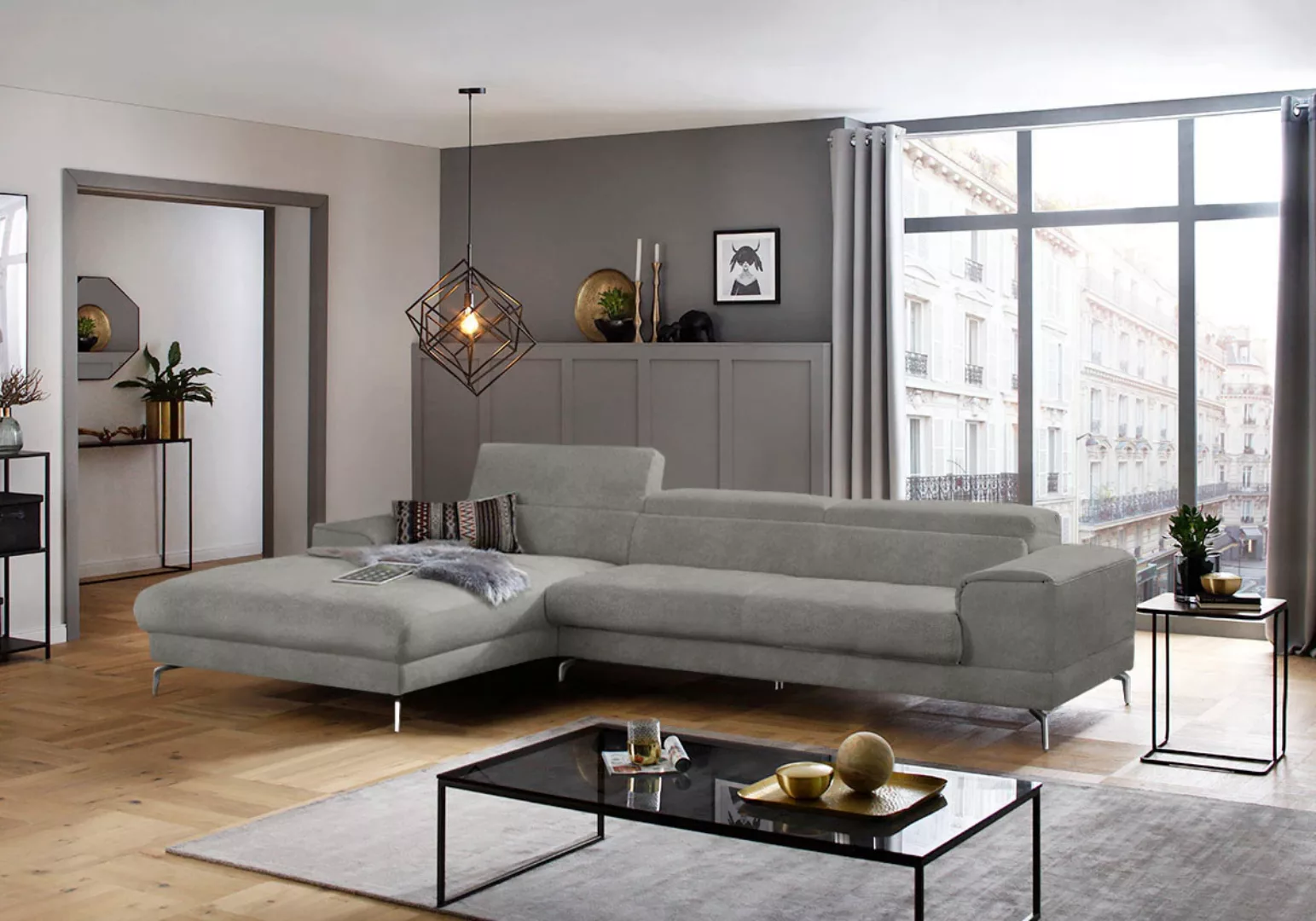 W.SCHILLIG Ecksofa "piedroo, Designsofa mit tollem Sitzkomfort, elegant und günstig online kaufen