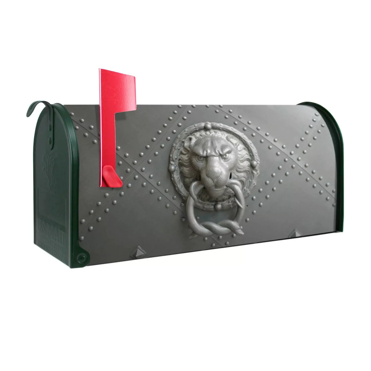 Banjado Amerikanischer Briefkasten Grün 48x22x16cm US Mailbox Letterbox Pos günstig online kaufen