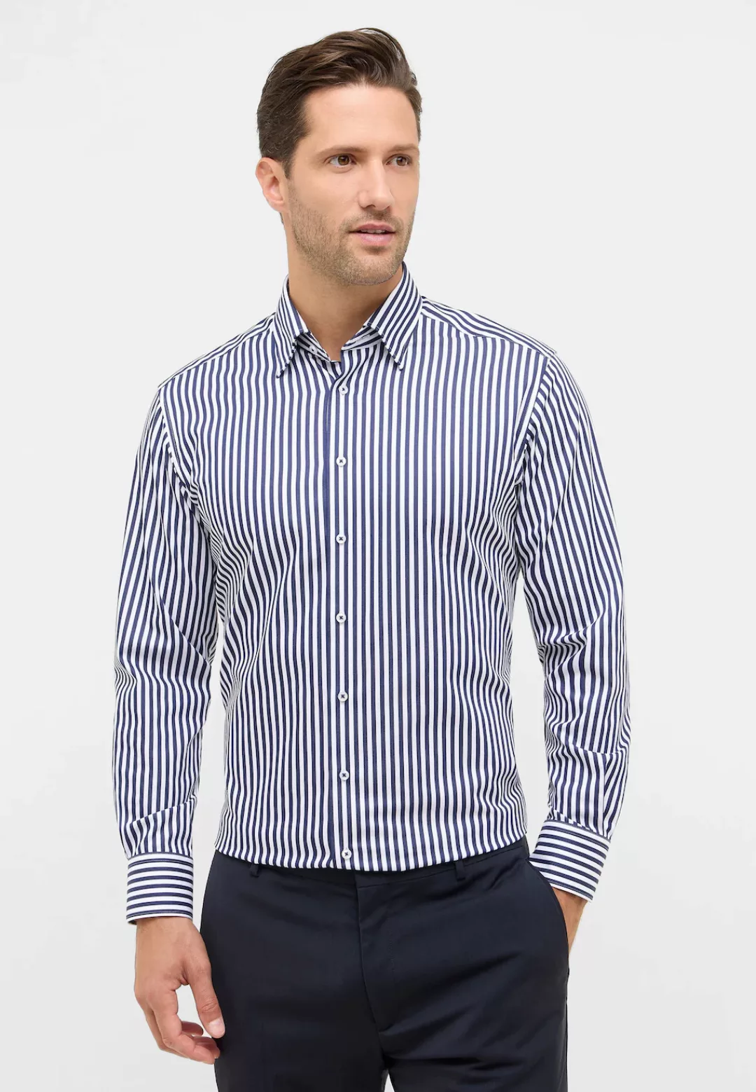 Eterna Langarmhemd "MODERN FIT", NON IRON (bügelfrei) günstig online kaufen