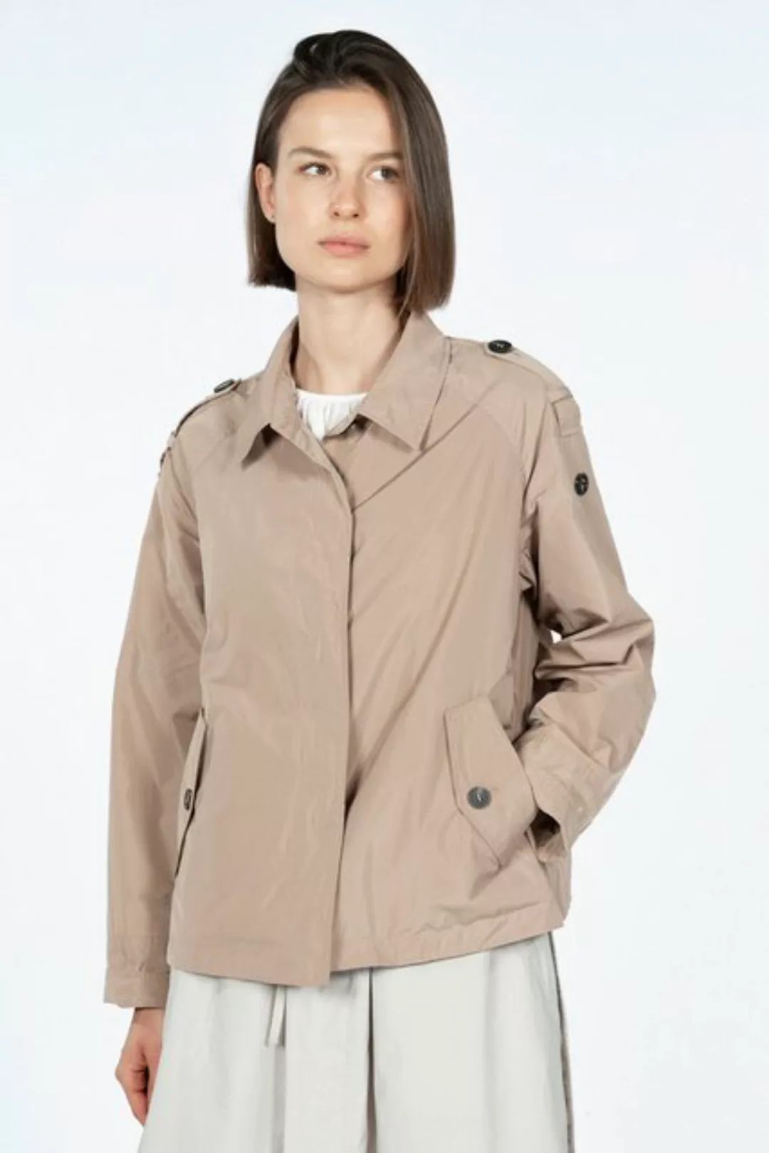 Green Goose Trenchcoat Trenchjacke mit Netzfutter "Shape-Memory" (1-tlg) günstig online kaufen