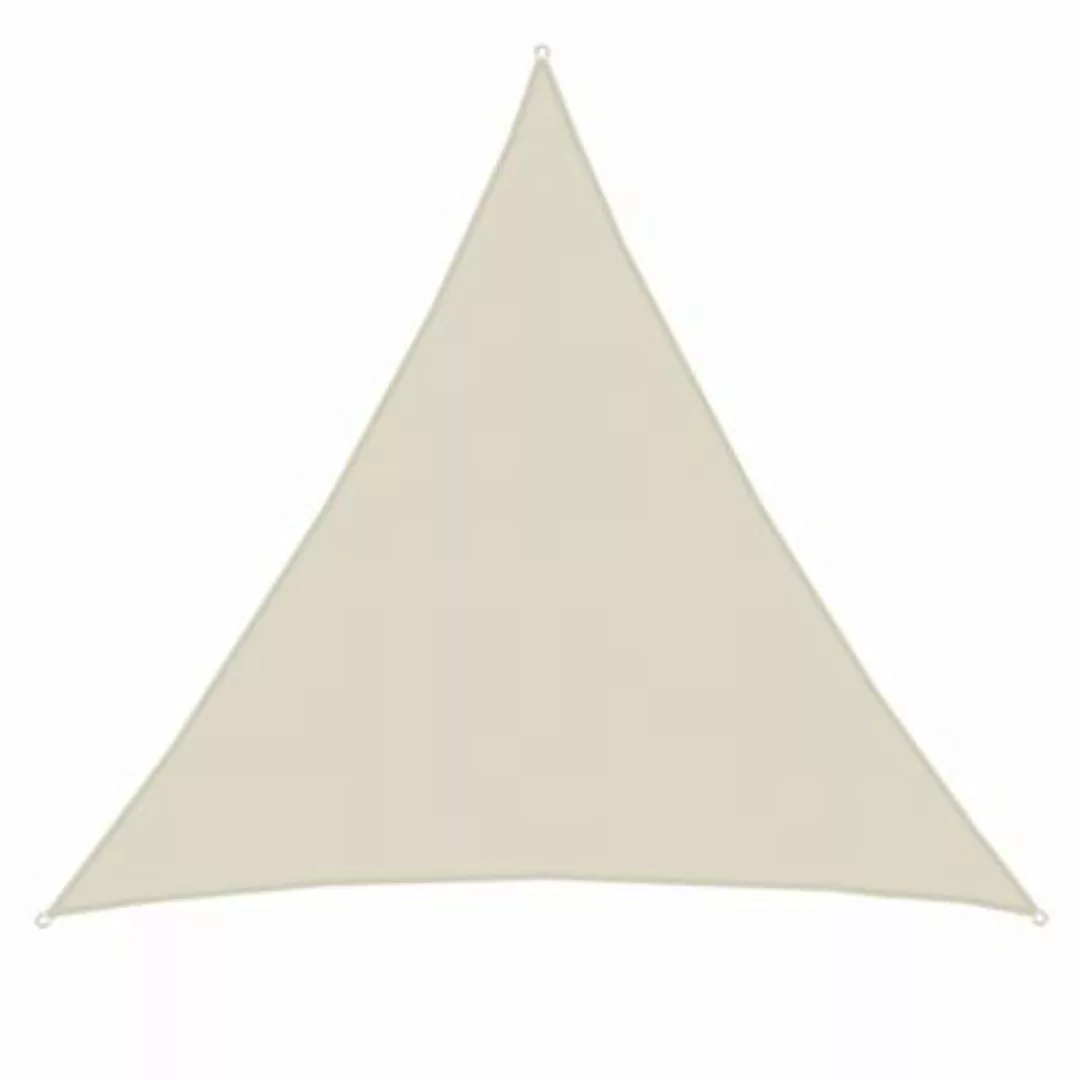 AMANKA Sonnensegel Sahara Beige XXXL Dreieck 7x7x7m Polyester beige günstig online kaufen