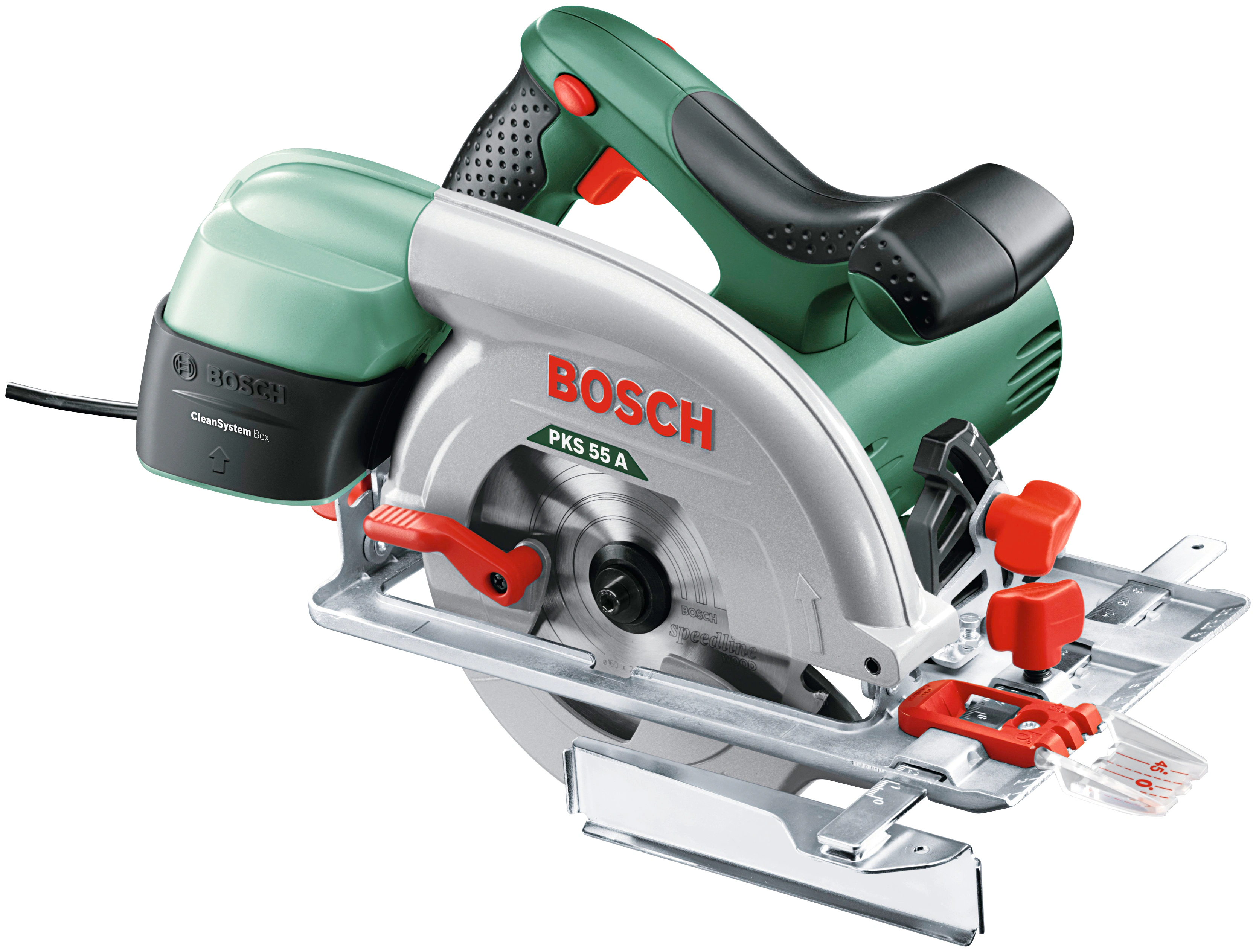 Bosch Home & Garden Handkreissäge »PKS 55 A«, 230 V, 160 mm, inkl. HM-Sägeb günstig online kaufen