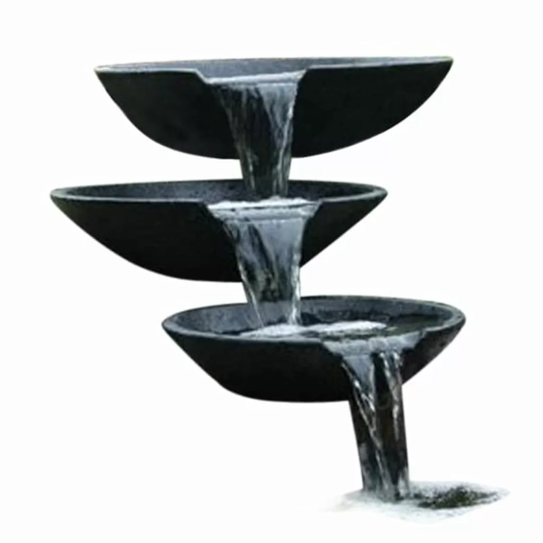 Ubbink AcquaArte Nova Scotia 3 Wasserfallschalen Gartenbrunnen Set günstig online kaufen