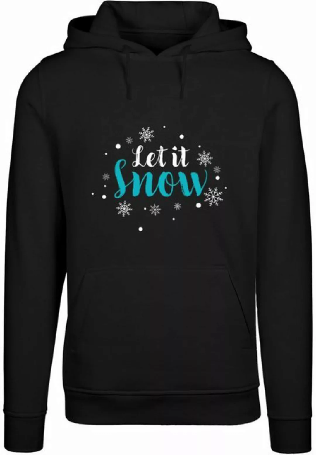 Merchcode Kapuzensweatshirt Merchcode Herren Let it snow Heavy Hoody (1-tlg günstig online kaufen