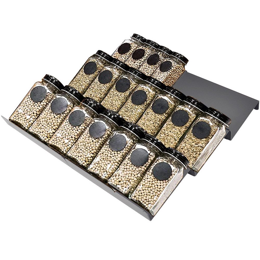 NUODWELL Gewürzregal Gewürzregal Schublade, 6er Set günstig online kaufen