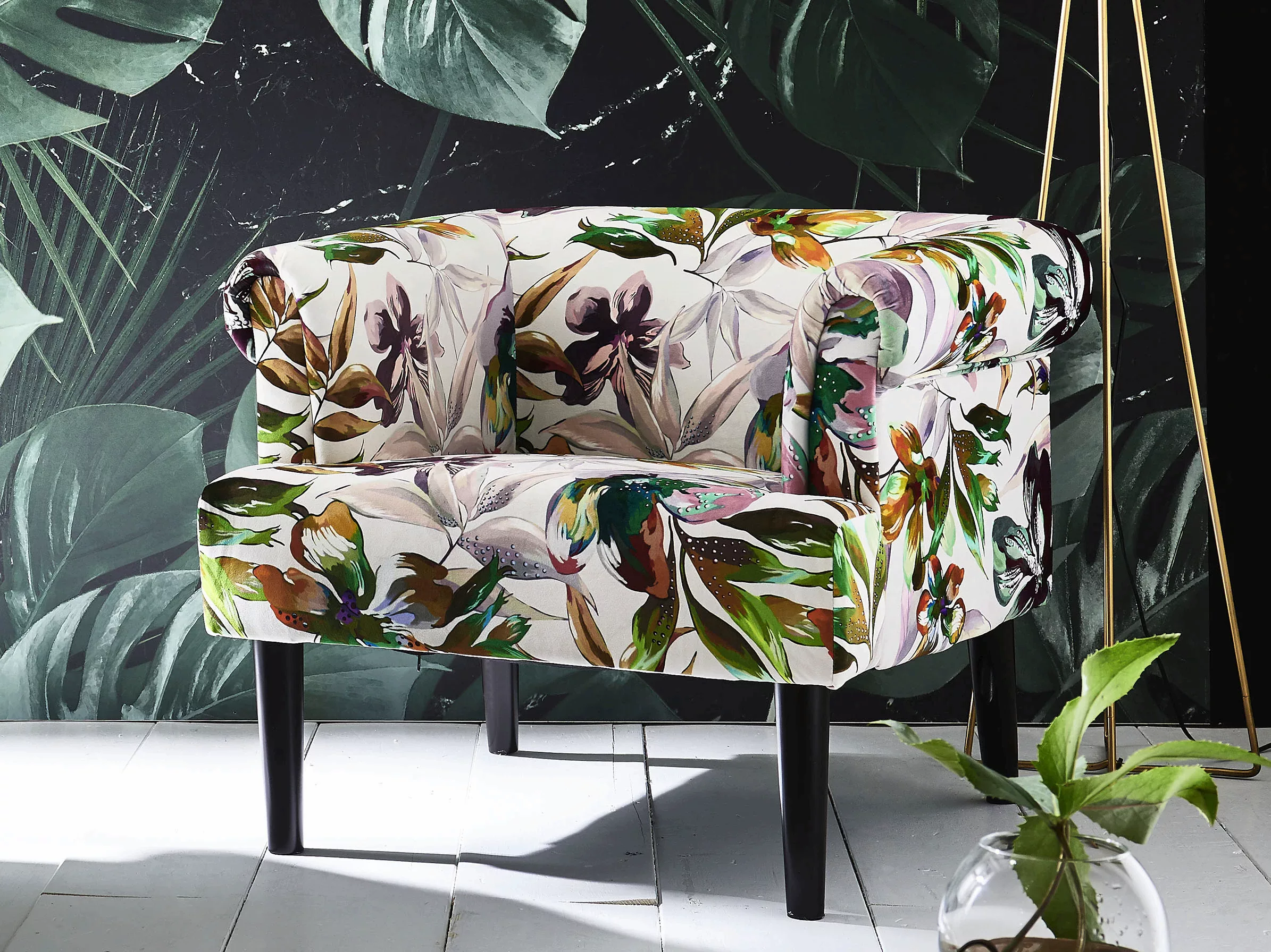 ATLANTIC home collection Sessel "Charlie", Loungesessel mit Wellenunterfede günstig online kaufen