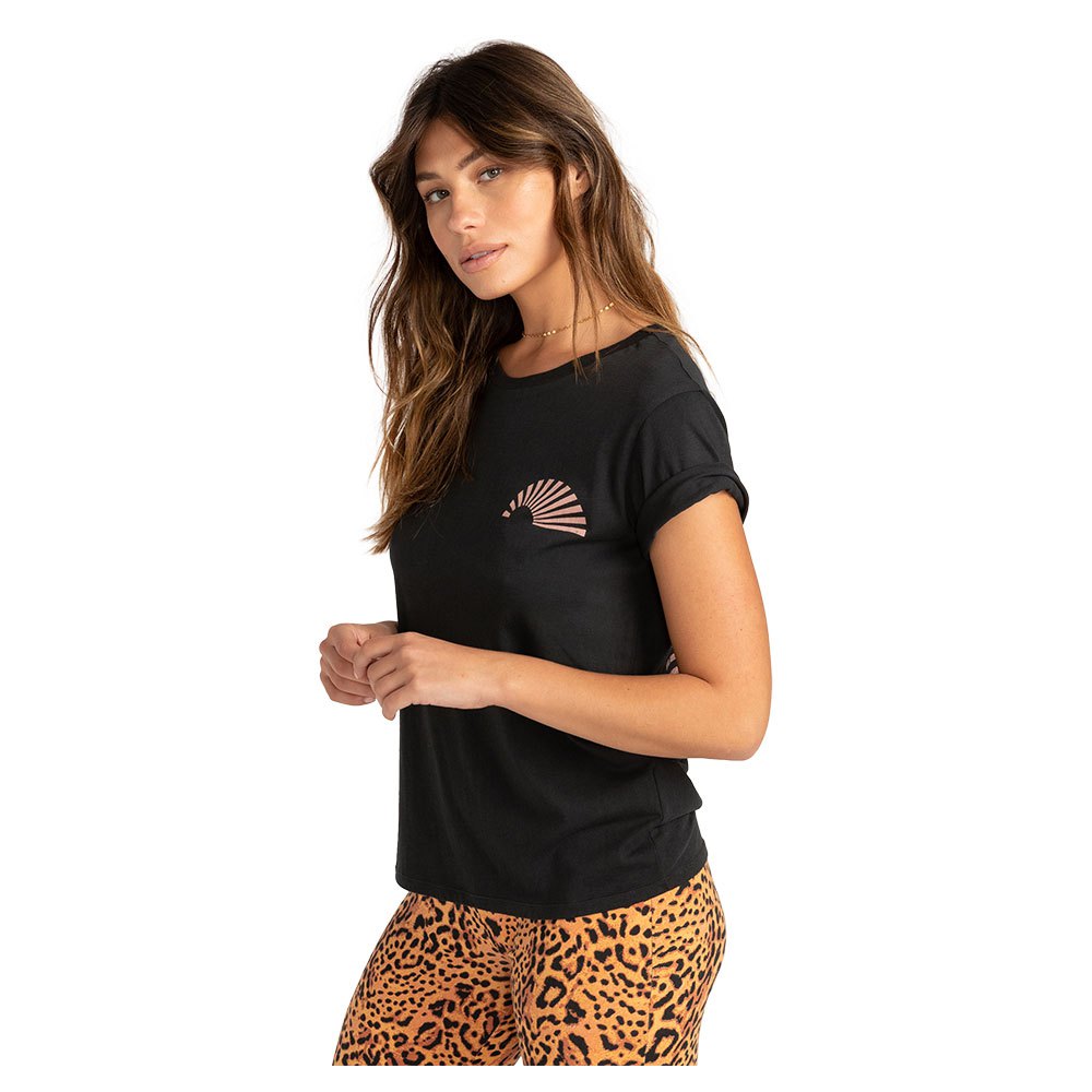 Billabong Mellow Mood Kurzärmeliges T-shirt S Off Black günstig online kaufen