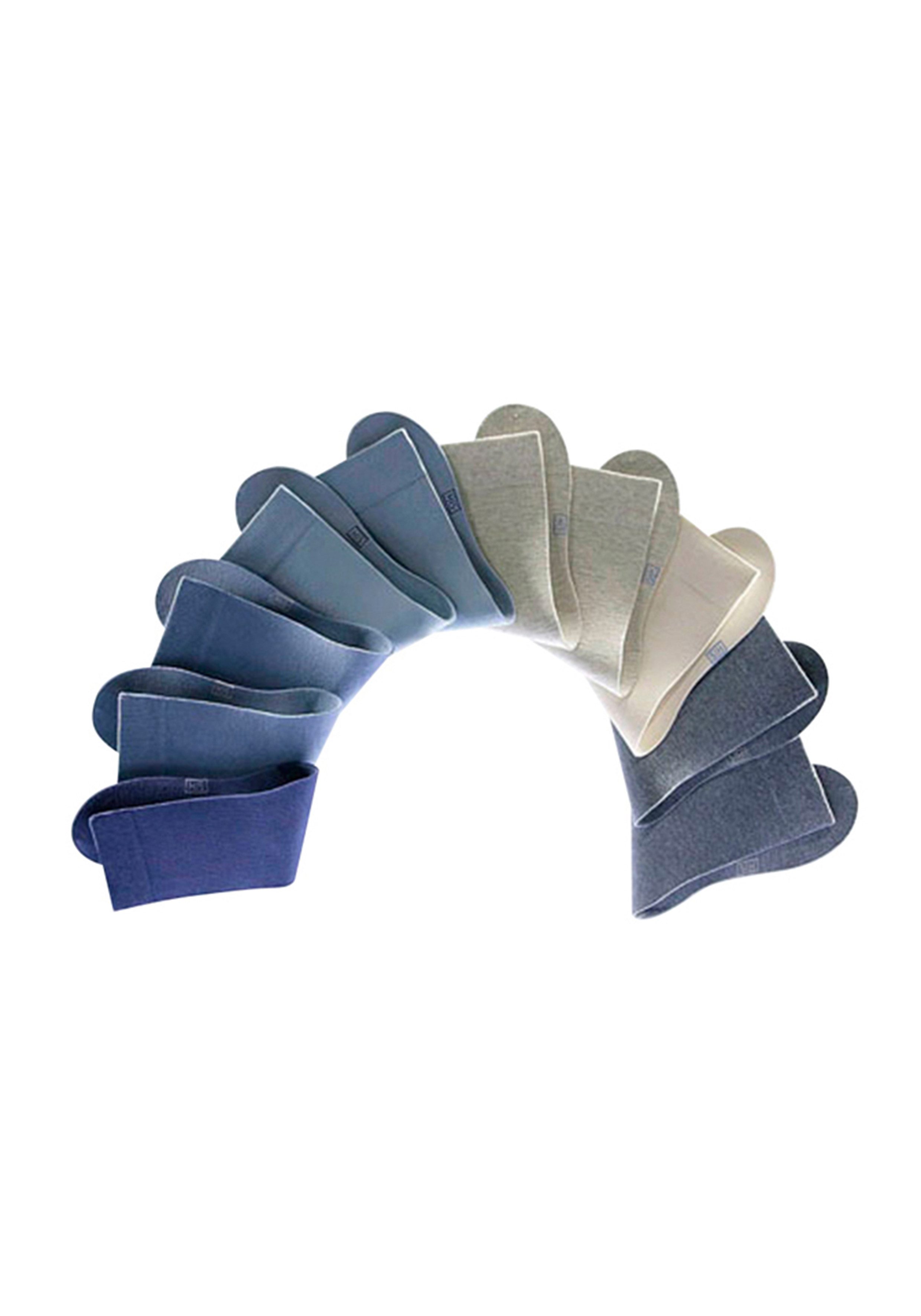 H.I.S Freizeitsocken, (Packung, 10 Paar), mit weichen Rippbündchen günstig online kaufen