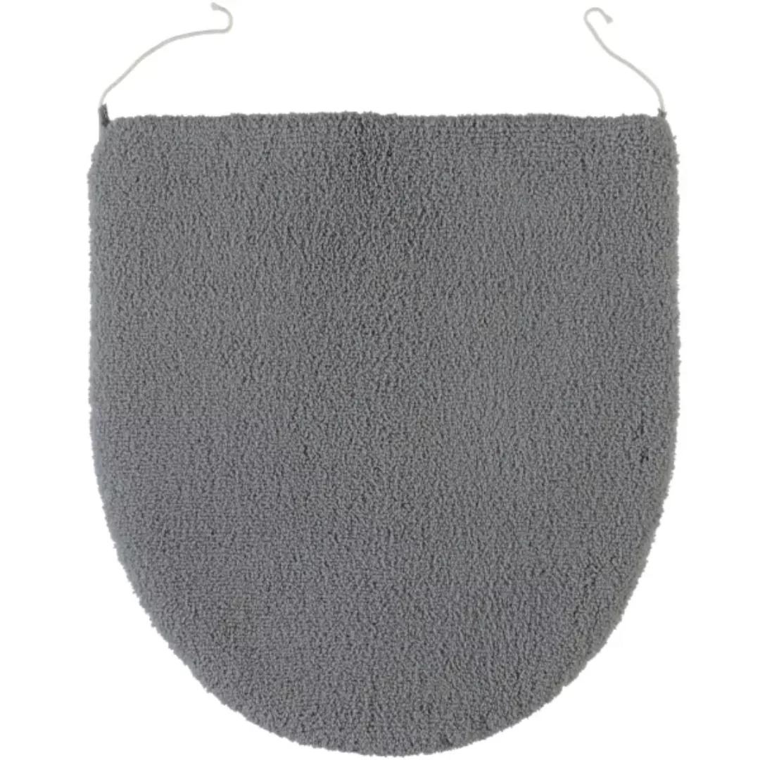 Rhomtuft - Badteppiche Square - Farbe: kiesel - 85 - Deckelbezug 45x50 cm günstig online kaufen