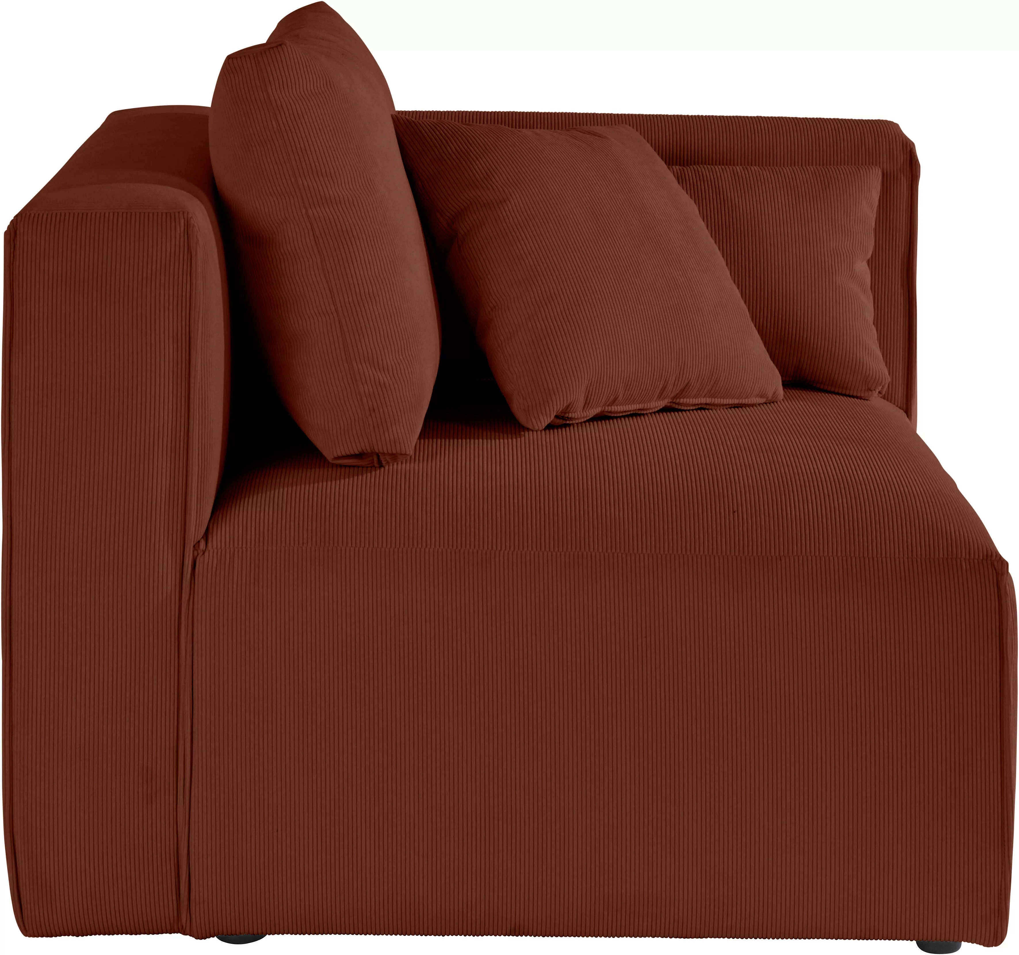 Home affaire Sofa-Eckelement "Comfine", Modul-Ecke zur indiviuellen Zusamme günstig online kaufen