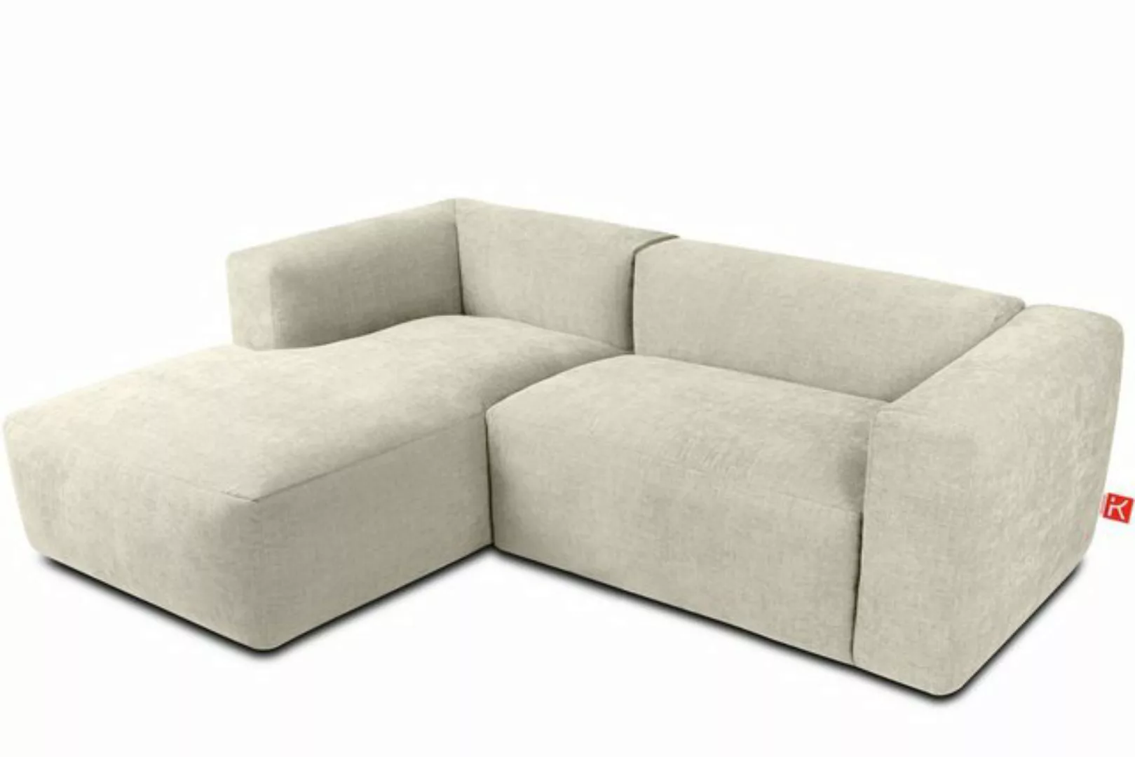 KONSIMO® Ecksofa Links Ecksofa BUFFO, hergestellt in der EU,extrem weicher günstig online kaufen