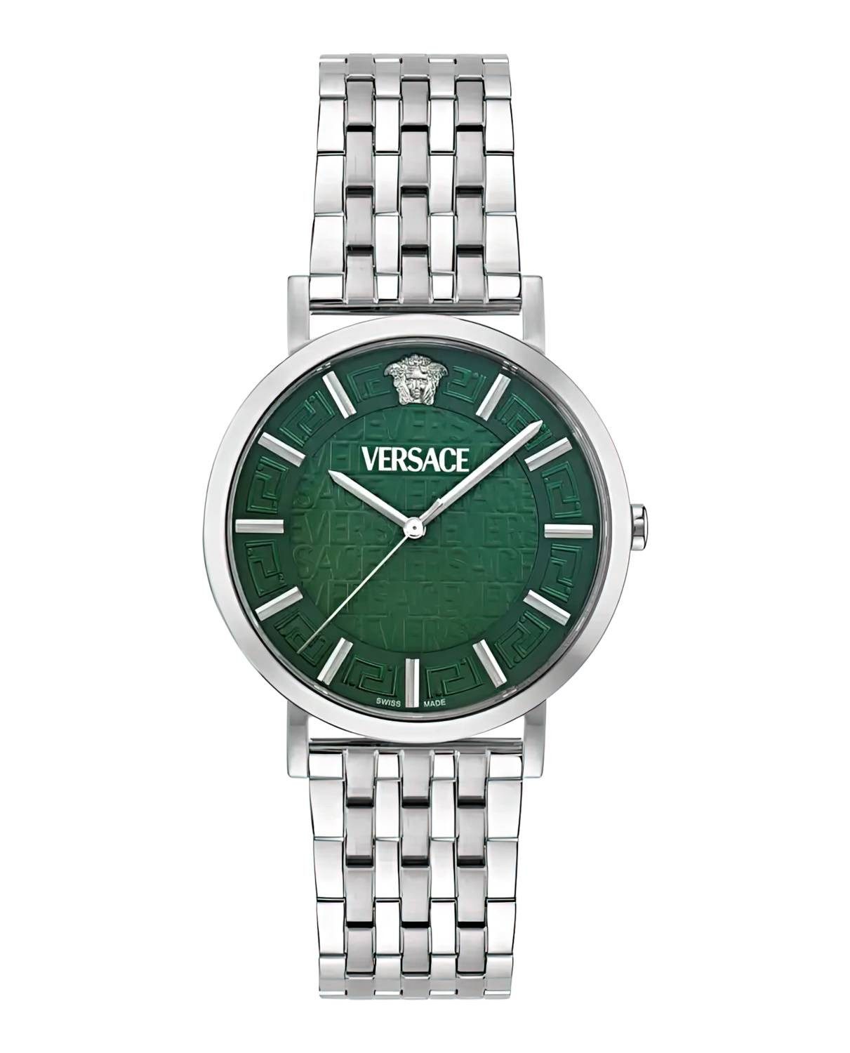 Versace Schweizer Uhr Greca Slim, Mit günstig online kaufen