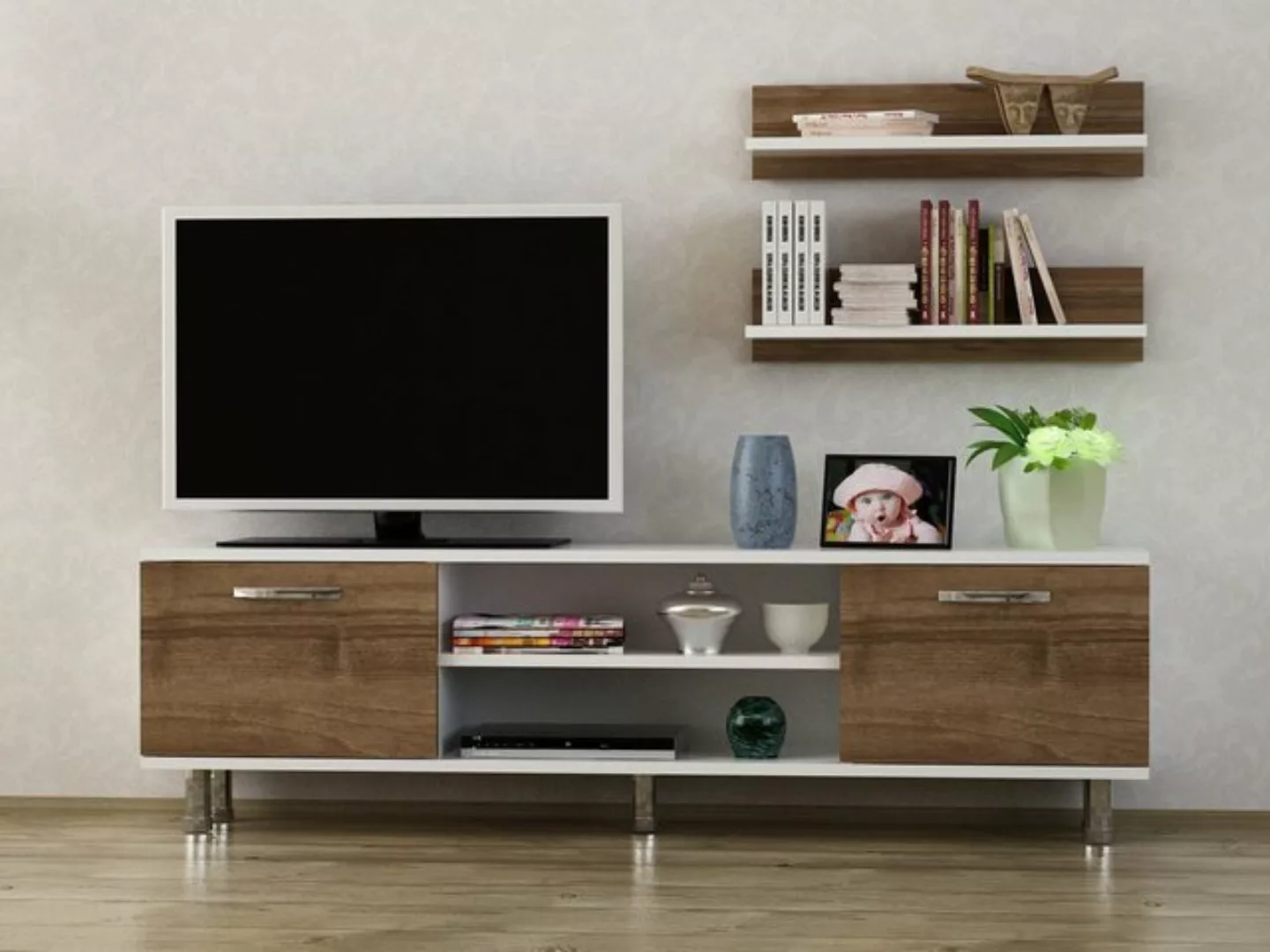 Skye Decor TV-Schrank Schränke, 43x150x29,5 cm, 100% Melaminbeschichtete Pa günstig online kaufen